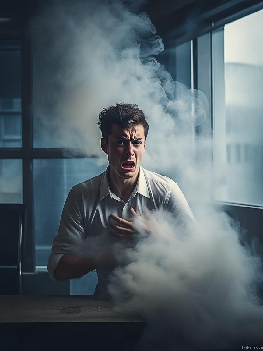 小伙办公室二手烟中挣扎，疑患肺癌的警醒之路